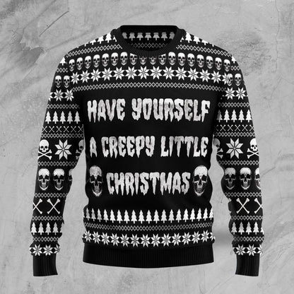 Have yourself a creepy little christmas Ugly Christmas Sweater,Christmas Ugly Sweater,Christmas Gift,Gift Christmas 2024