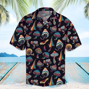 Amazing Mushroom Hawaiian Shirt Summer, Christmas Gift