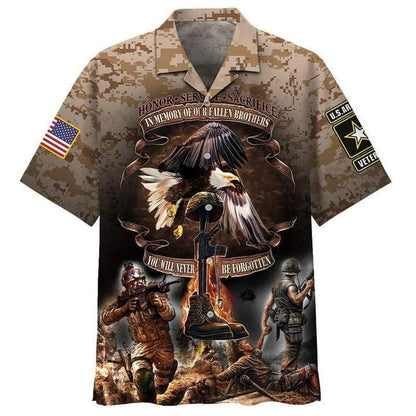 Veteran On Pixels Crazy Background Design Hawaiian Shirt, Hwaiian For Gift