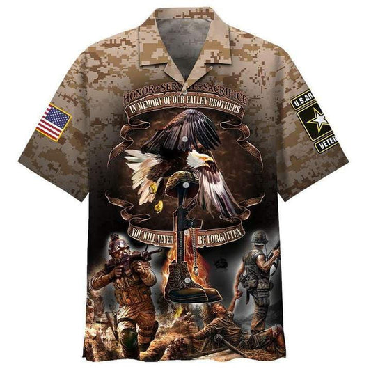 Veteran On Pixels Crazy Background Design Hawaiian Shirt, Hwaiian For Gift