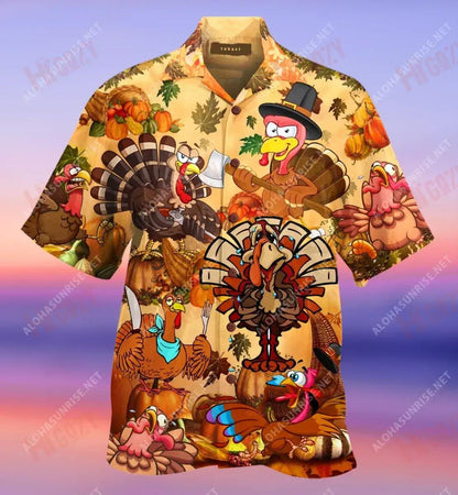 Lá na Tuirce Shona Buíochas Léine Gearr Muinchille Gearr Léinte T-aigéan Haváís Léinte Haváís Saincheaptha Patrún Léine Haváís, Bronntanas Léine Haváís, Bronntanas Nollag