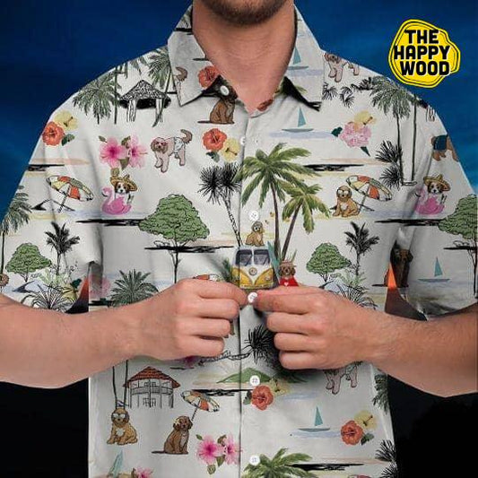 Léine Haváís Cookapoo Léine Haváís Haváí Trá Retro, Bronntanais Léine Haváís, Bronntanas Nollag