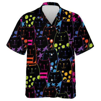 Cait le Línte Réaltaí Agus Poncanna Léine Haváís Stíl Chartúin, Bronntanas Léine Haváíais, Bronntanas Nollag