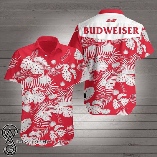 Budweiser Beer Hawaiian Shirt, Hawaiian Shirt Gift, Christmas Gift