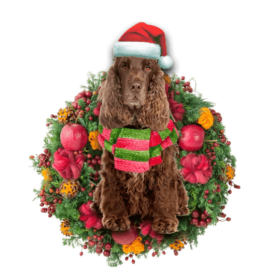 Cocker Spaniel Christmas Ornament, Christmas Gift, Christmas Decoration