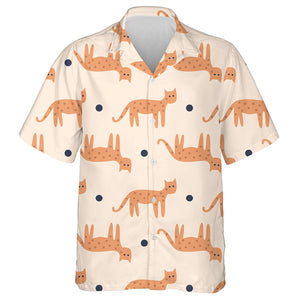 Cat With Soft And Beautiful Pastel Colors Hawaiian Shirt, Hawaiian Shirt Gift, Christmas Gift