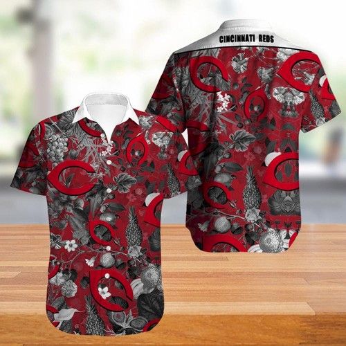 Cincinnati Reds Hawaiian Shirt, Hawaiian Shirt Gift, Christmas Gift