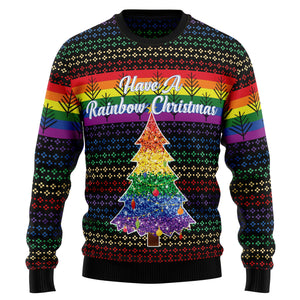 LGBT Rainbow Ugly Christmas Sweater,Christmas Ugly Sweater,Christmas Gift,Gift Christmas 2024