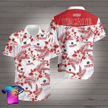 Tecate Beer Hawaiian Shirt, Hawaiian Shirt Gift, Christmas Gift