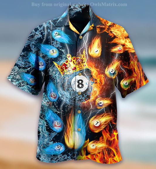 Billiard Firer Style - Hawaiian Shirt,Hawaiian Shirt Gift, Christmas Gift