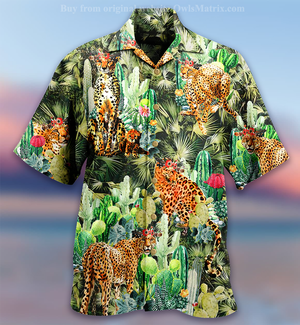 Catamount Love Cactus- Hawaiian Shirt_Hawaiian Shirt Gift, Christmas Gift