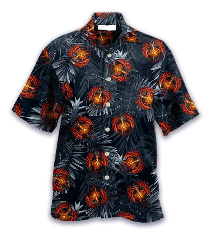 Dragon Tropical Leaves Design Pattern Hawaiian Shirt,Hawaiian Shirt Gift, Christmas Gift