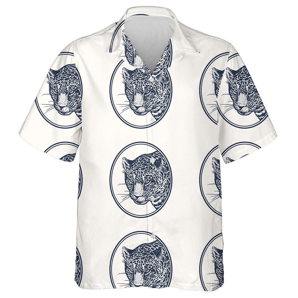 Fantasy Leopard Animals Portrait Of Africa Hawaiian Shirt,Hawaiian Shirt Gift, Christmas Gift