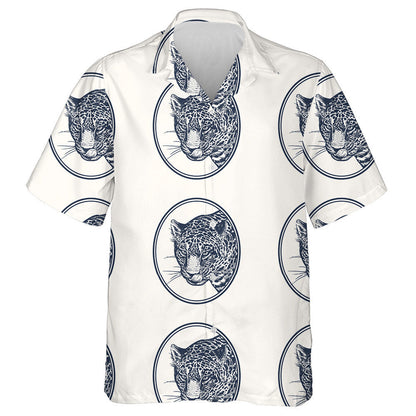 Fantasy Leopard Animals Portrait Of Africa Hawaiian Shirt,Hawaiian Shirt Gift, Christmas Gift