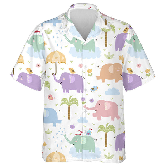 Eilifint Greannmhar Shona Le Umbrella Éan Agus Cuir Léine Haváíach, Bronntanas Léine Haváíais, Bronntanas Nollag