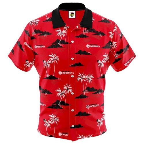 Bbl Melbourne Renegades Hawaiian Shirt - Adult ,Hawaiian Shirt Gift, Christmas Gift