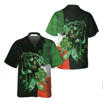 Seamair cloigeann Buaiteoir gruama na hÉireann Léine Haváí, Téama Glas Dorcha, Bronntanas Léine Haváíais, Bronntanas Nollag