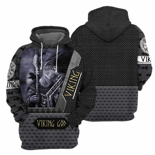 Viking - 3D All Over Printed Shirt Tshirt Hoodie Apparel