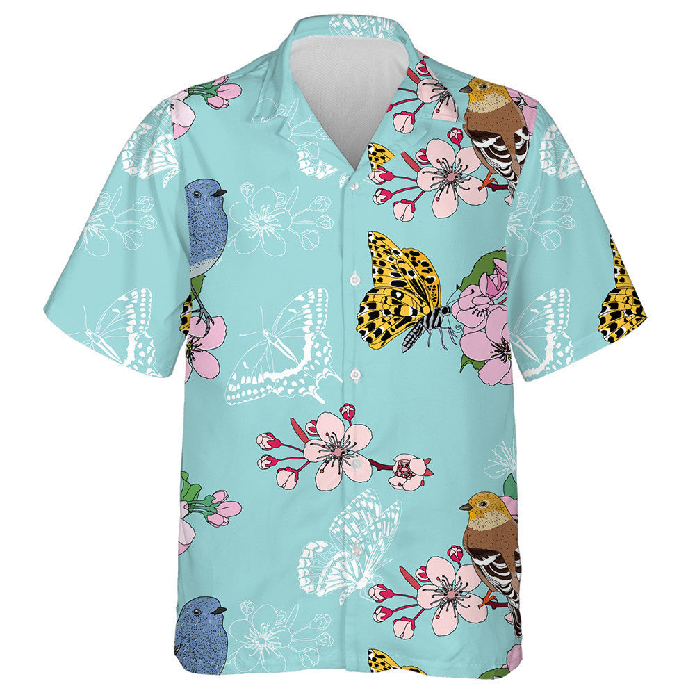 Blossom Silíní Lámh-tharraingthe Agus Féileacáin Léine Haváí, Haváis mar Bhronntanas