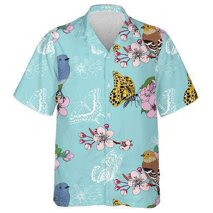 Blossom Silíní Lámh-tharraingthe Agus Féileacáin Léine Haváí, Haváis mar Bhronntanas