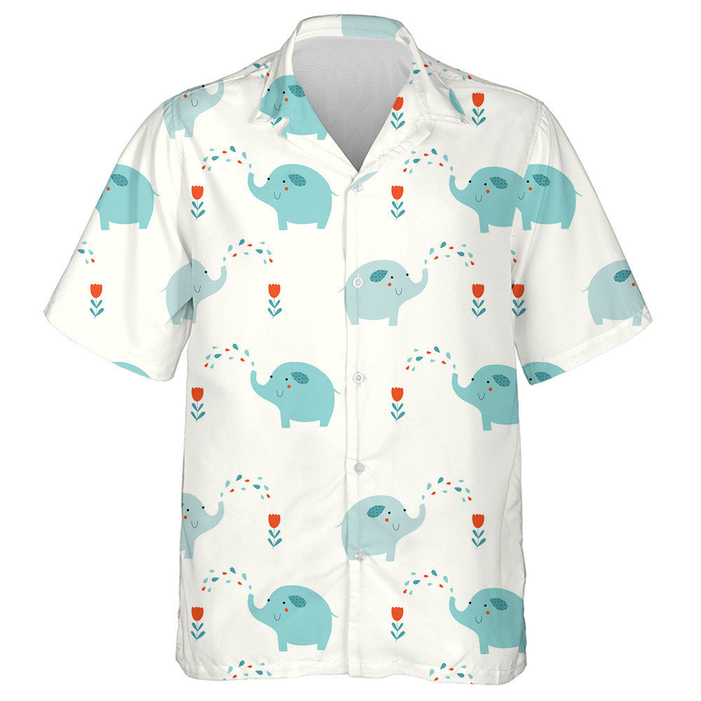 Eilifint Sprae Uisce Leanbh Gorm Adorable Le Léine Haváís Bláth, Bronntanas Léine Haváís, Bronntanas Nollag