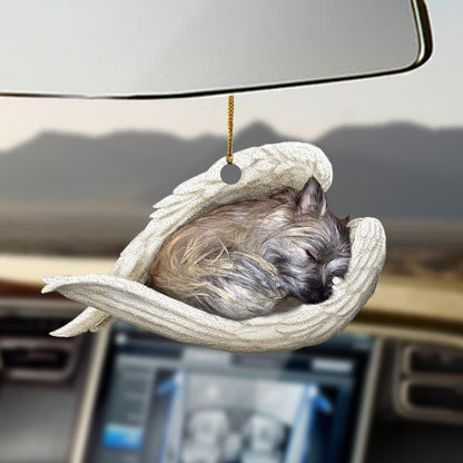 Ornáid Aingeal Codlata Cairn-Bhrocaire, Ornáid Nollaig Shona, Bronntanas Nollag, Maisiú na Nollag