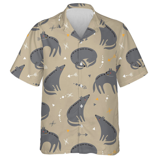 Mac Tíre gleoite i Stíl Aztec Léine Haváís, Bronntanas Léine Haváise, Bronntanas Nollag