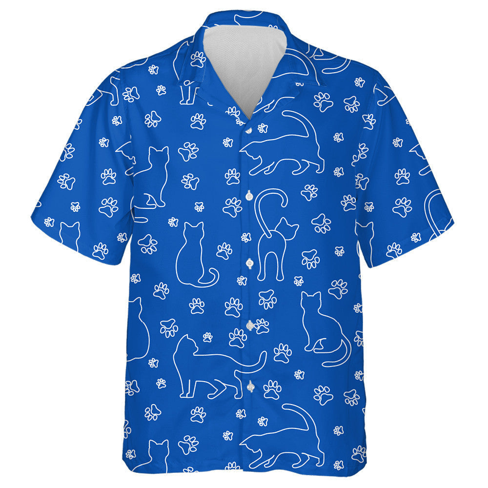 Cat Spraoi agus Lap ar Chúlra Gorm Ainmhithe Léine Haváís, Bronntanas Léine Haváíais, Bronntanas Nollag