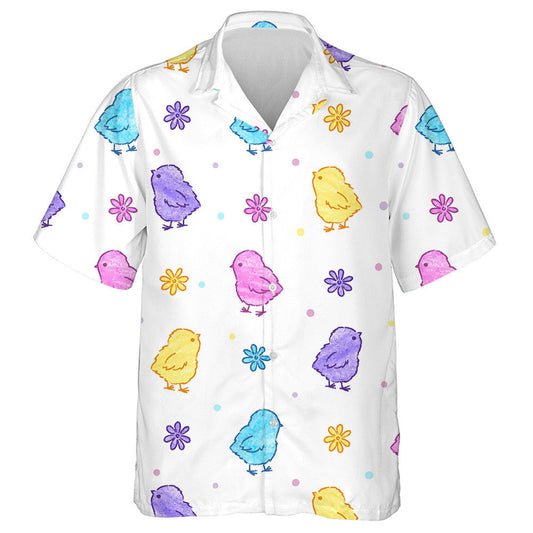 Sicín leanbh gleoite ildaite le bláthanna agus poncanna Léine haváíais, bronntanas Léine haváíais, bronntanas Nollag