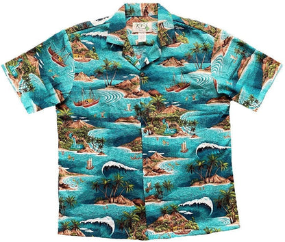 Big Wave Expedition Hawaiian Shirt ,Hawaiian Shirt Gift, Christmas Gift