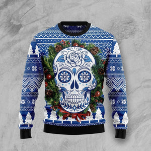 Awesome Sugar Skull Ugly Christmas Sweater,Christmas Ugly Sweater,Christmas Gift,Gift Christmas 2022
