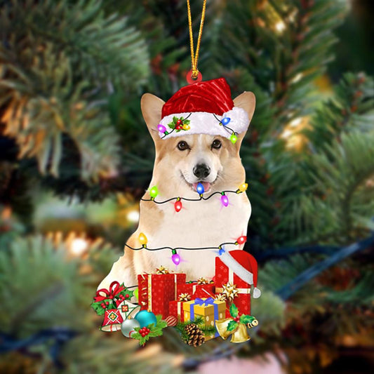 Corgi-Dog Be Christmas Tree Hanging Christmas Plastic Hanging Ornament, Dog Pet Lover Gifts, Christmas Tree Ornament, Home Decor Plastic Ornament, Home Decor Plastic Ornament, Christmas Gift, Christmas Decoration