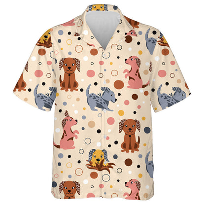 Cúlra Aonair Madra Cartúin ar Bhoilgeoga Léine Haváís, Haváise le haghaidh Bronntanais