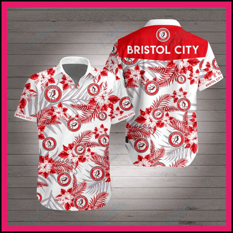 Bristol City hawaiian shirt ,Hawaiian Shirt Gift, Christmas Gift