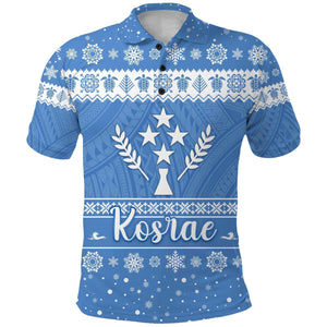 (Custom Personalised) FSM Kosrae Christmas Polo Shirt Simple Style, Hawaiian Shirt Gift, Christmas Gift