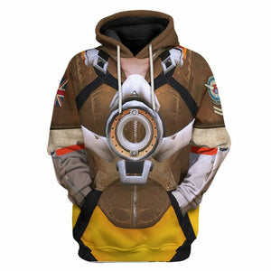 3D Tracer Overwatch Custom Tshirt Hoodie Appreal