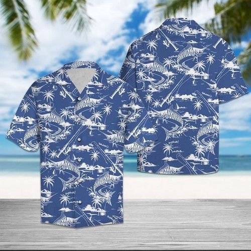 Fishing Summer Hawaiian Shirt Summer_ Hawaiian Shirt Gift, Christmas Gift