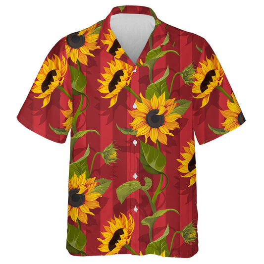 Lus na Gréine Achomharc Agus A Scáth Ar Chúlra Dearg Léine Haváís, Bronntanas Léine Haváíais, Bronntanas Nollag