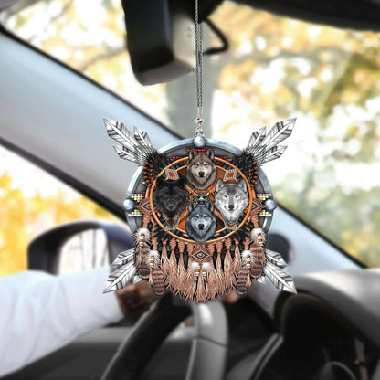 Native American For Car Hanging Ornament, Christmas Decoration