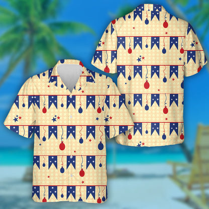 Balúin agus Bratacha Coimrithe ar Réaltaí Mionúla Cúlra Léine Haváí, Bronntanas Léine Haváíais, Bronntanas Nollag