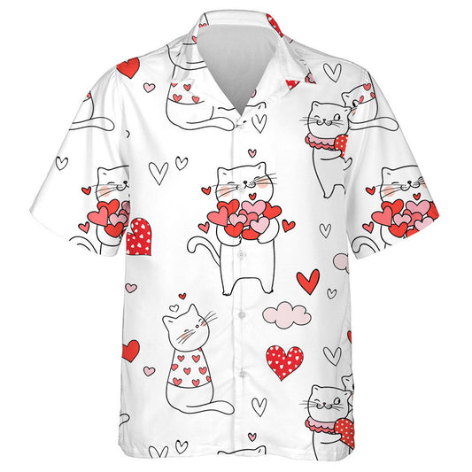 Cat gleoite Le Croí Dearg Do Léine Haváís Lá Vailintín, Bronntanas Léine Haváís, Bronntanas Nollag