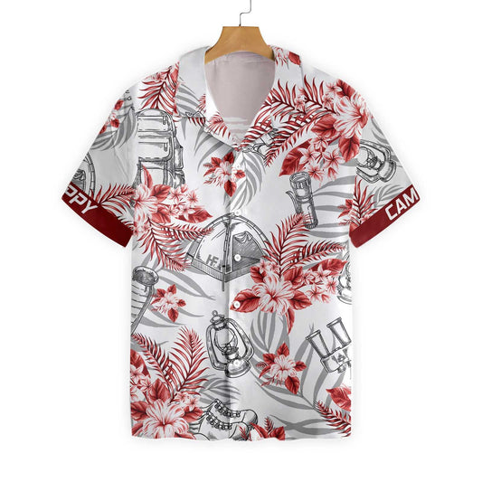 Dubh Agus Dearg Léine Haváí Camper Shona, Bronntanas Léine Haváíais, Bronntanas Nollag