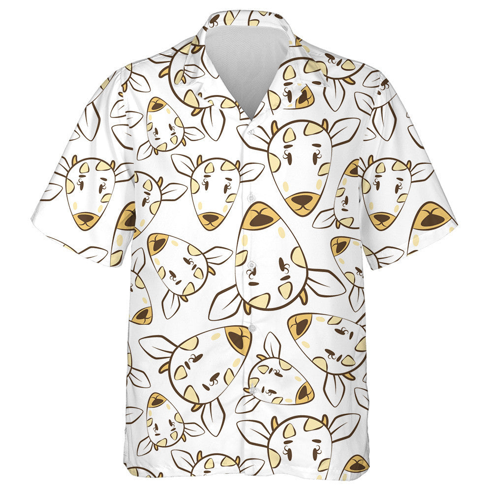 Muzzles Buí Cool Geal Bó nó Gabhar Léine Haváí, Bronntanas Léine Haváí, Bronntanas Nollag