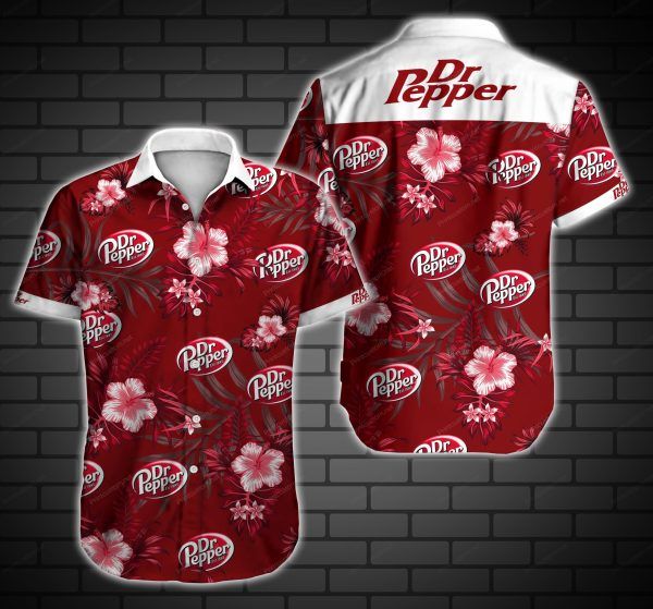 Dr Pepper Hawaiian Shirt, Hawaiian Shirt Gift, Christmas Gift