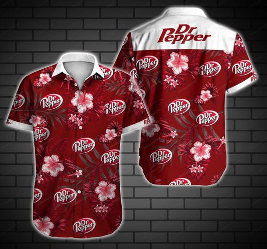 Dr Pepper Hawaiian Shirt, Hawaiian Shirt Gift, Christmas Gift