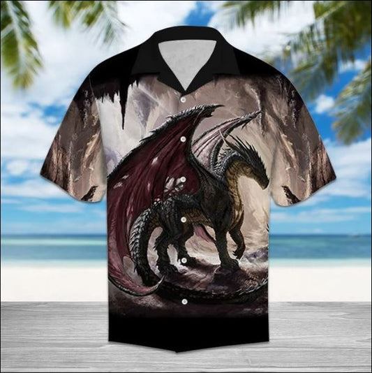 Dragon Hawaiian Shirt â€“ Dnstyles_Hawaiian Shirt Gift, Christmas Gift