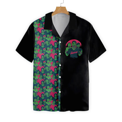 Cool Halloween Zombie Walking Out Design Hawaiian Shirt,Hawaiian Shirt Gift, Christmas Gift