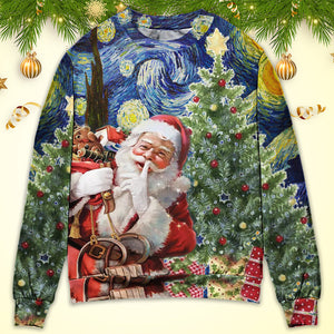 Christmas Shhhhh! It's Secret Gift For You Ugly Christmas Sweater, Christmas Gift, Gift Christmas 2024