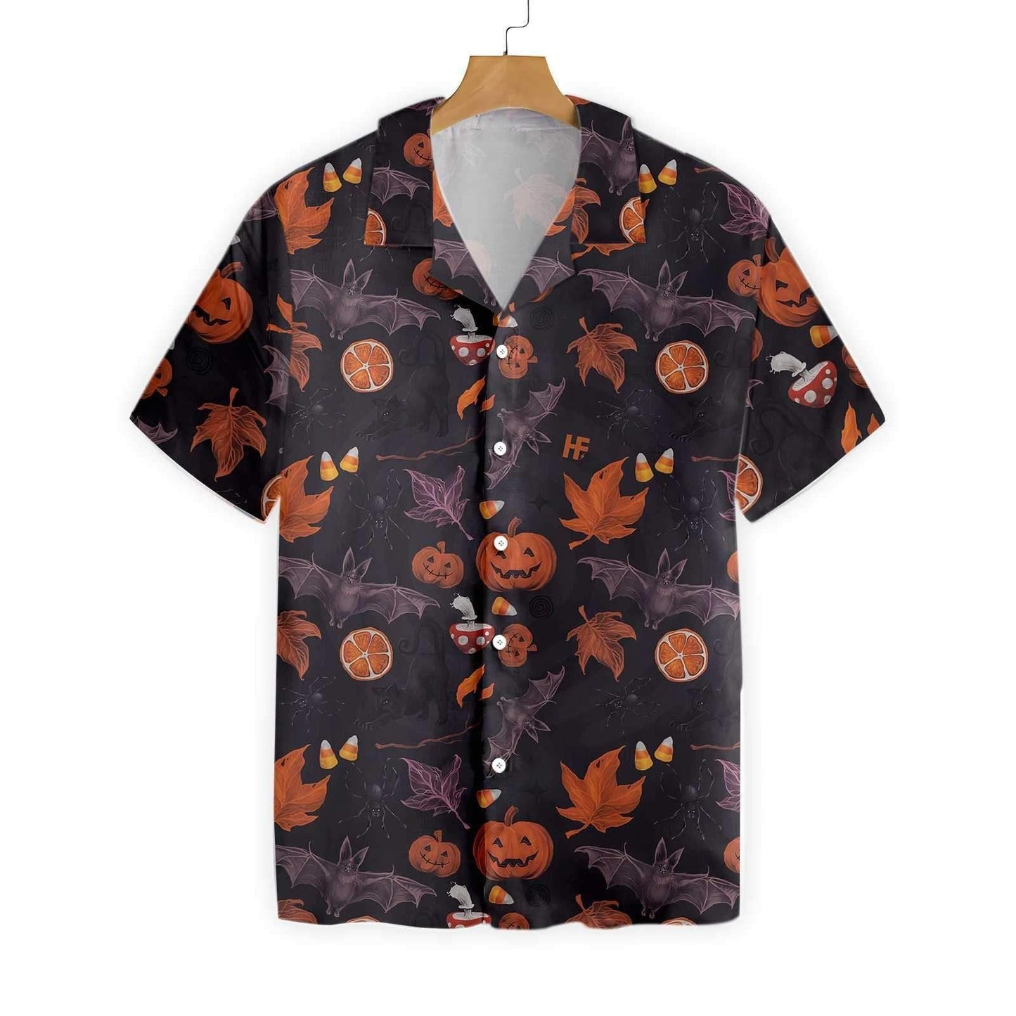 Halloween Spooky Art Hawaiian Shirt, Hawaiian For Gift