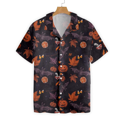 Halloween Spooky Art Hawaiian Shirt, Hawaiian For Gift